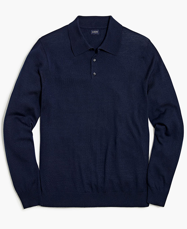 jcrew factory sweater polo