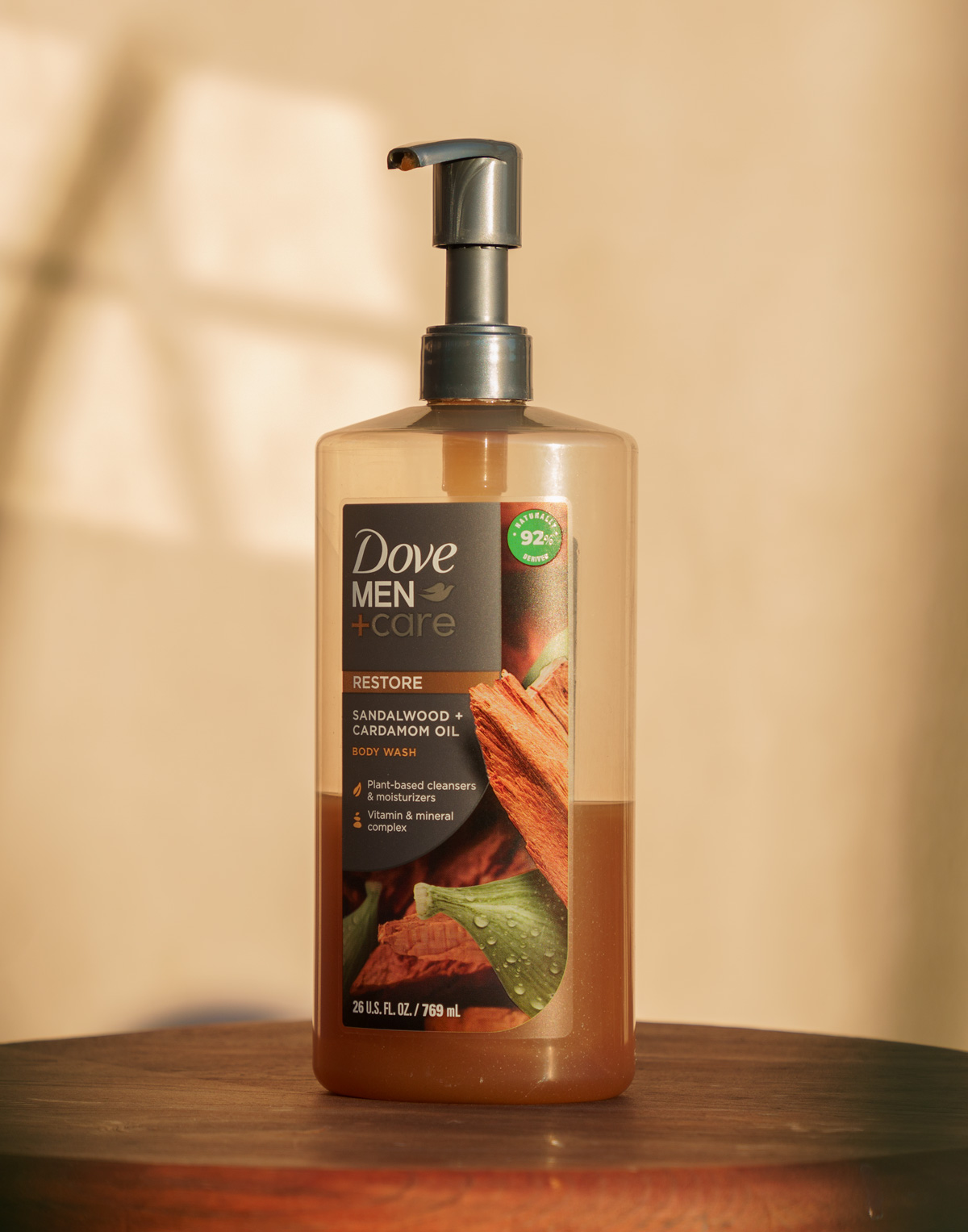 dove men+care sandalwood + Cardamom oil