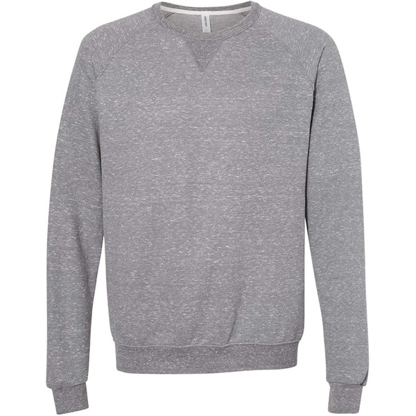 a french terry crewneck sweater
