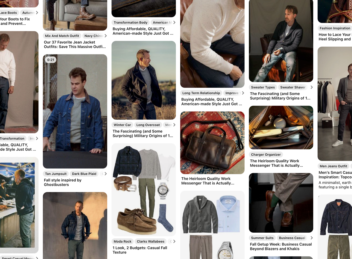 Pinterest screenshot