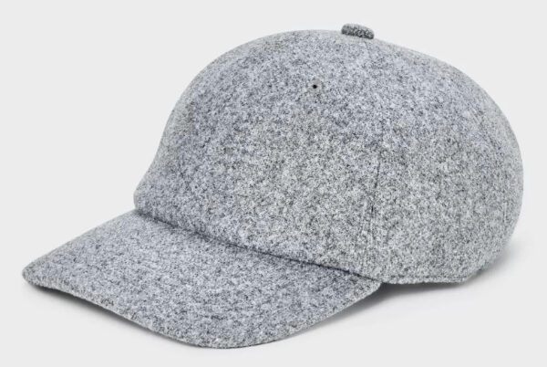 a recycled polyester baseball cap hat