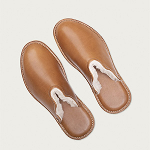 Mr. Grumpy Sheepskin Slippers