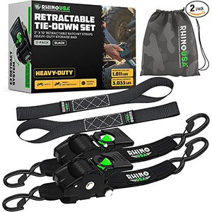 Heavy Duty Auto Self Retracting Tie Down Straps