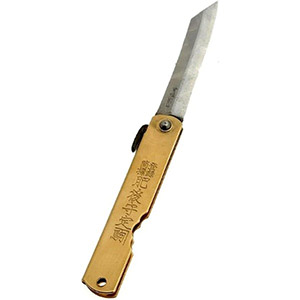 Brass pocket knife