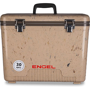 30 quart Leak-Proof, Air Tight, Drybox Cooler and Hard Shell Lunchbox