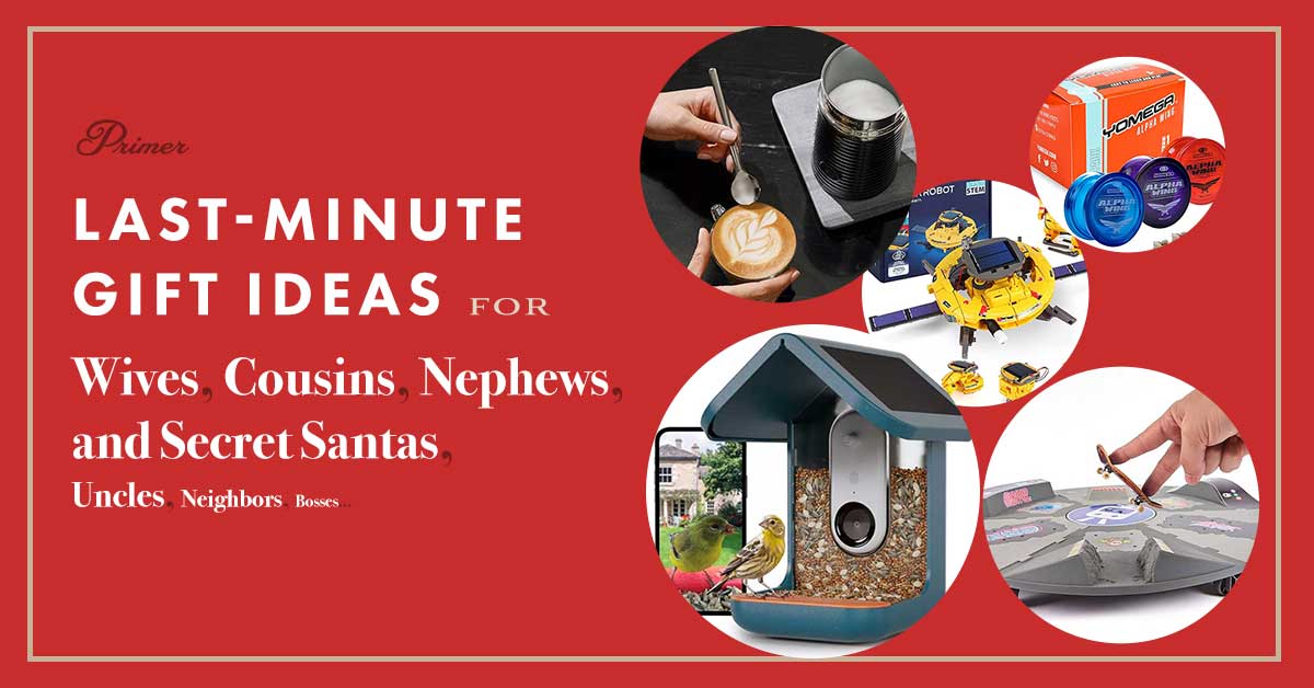 Last-minute Gift Ideas for Wives, Cousins, Nephews, and Secret Santas
