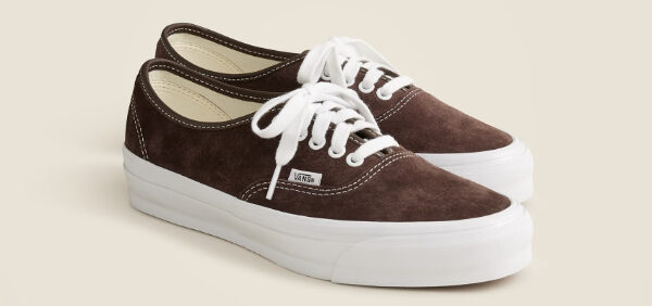 low top suede vans authentic sneaker shoe