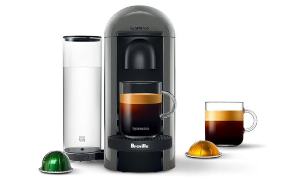 Nespresso VertuoPlus Coffee and Espresso Machine by Breville