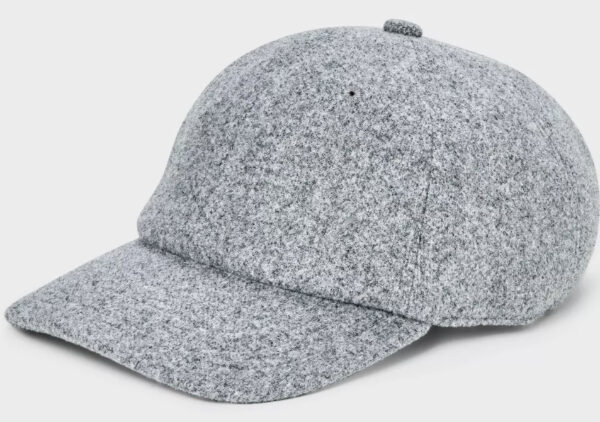a recycled polyester baseball cap hat