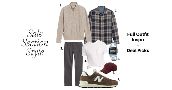 Sale Section Style: Full Casual Outfit Inspo + 30 Men’s Deal Finds Ending Soon