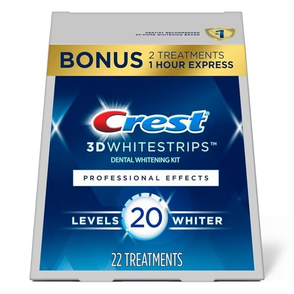 crest teeth whitening strips