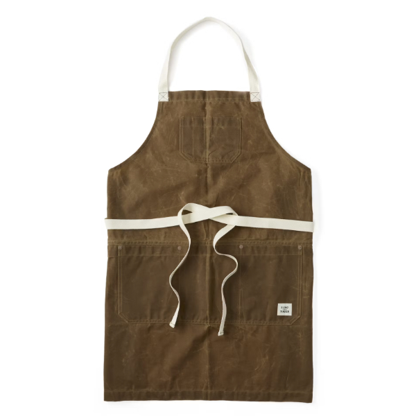 flint and tinder waxed apron