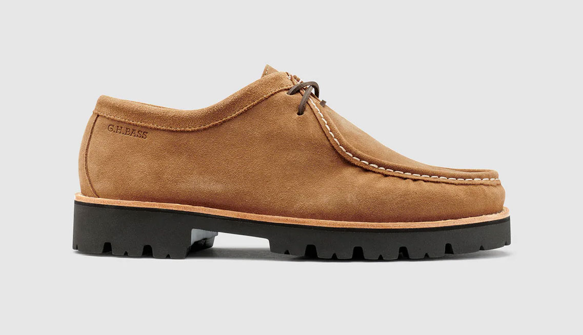 chunky suede moc toe paraboot michael alternative