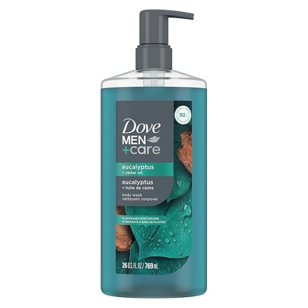 DOVE MEN + CARE Body Wash Eucalyptus + Cedar Oil