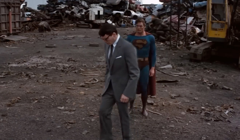 clark and superman separate in superman 3