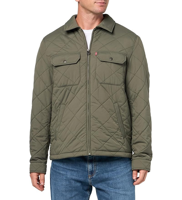 green levis jacket