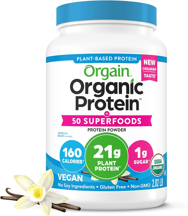 orgain protein powder