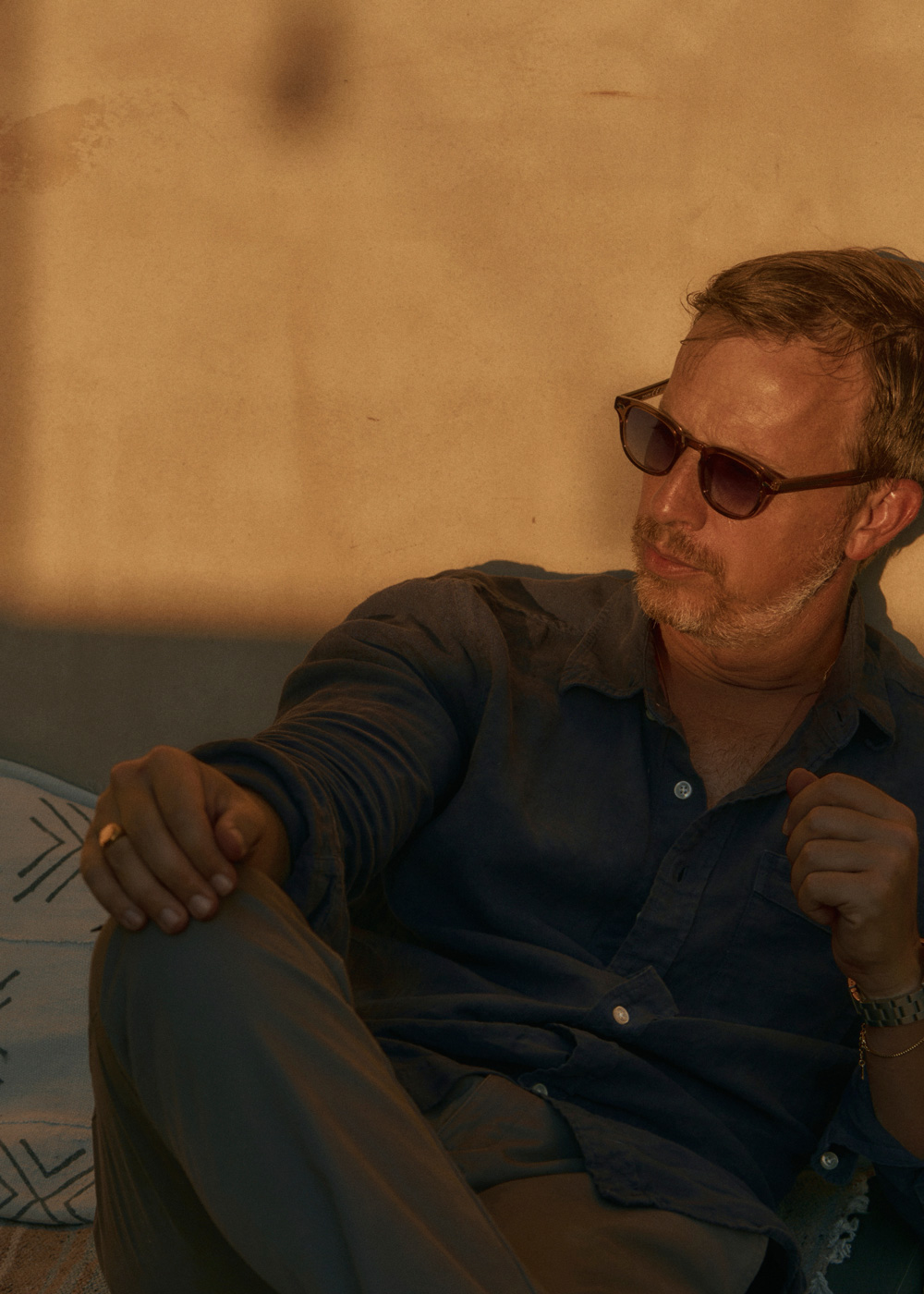 andrew wearing sunglasses