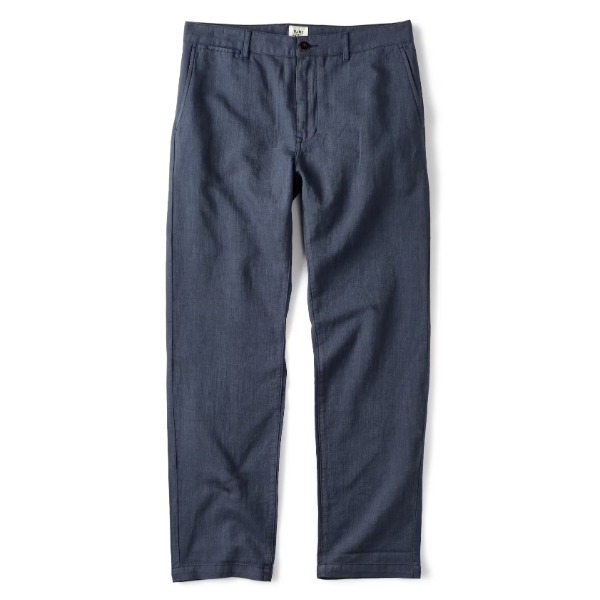 a cotton linen chino pant