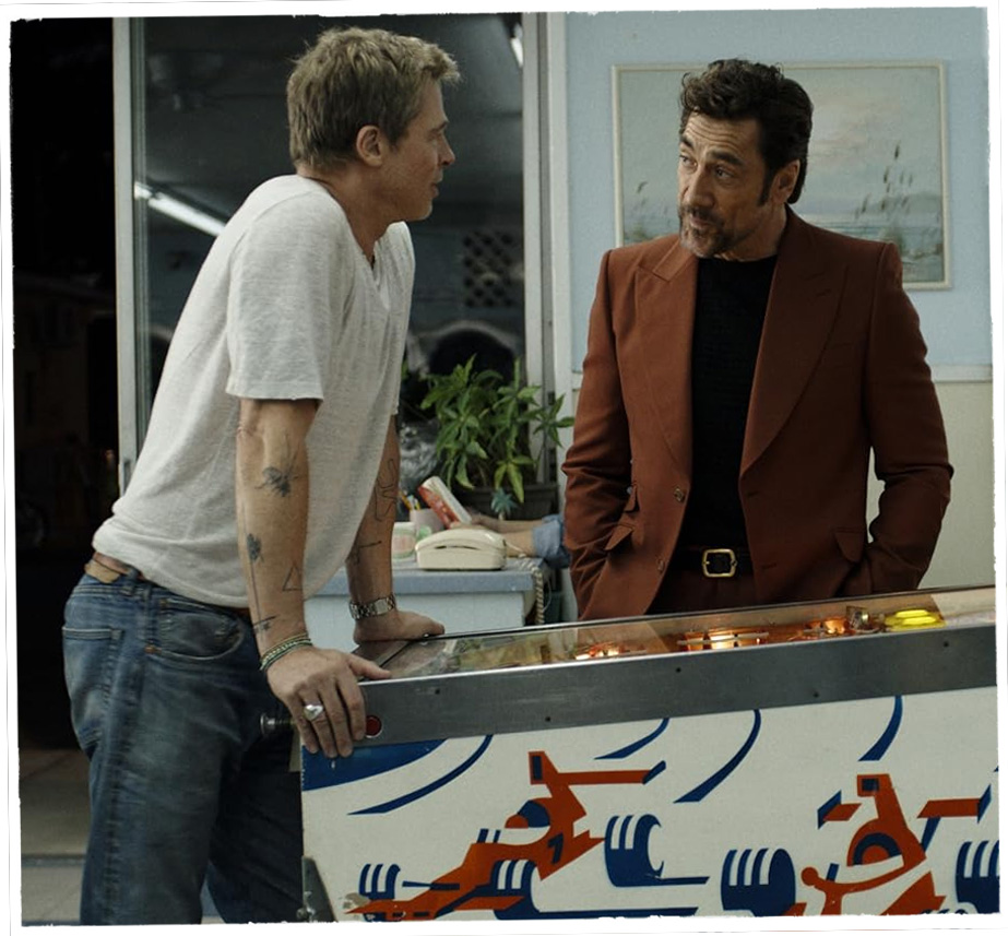 Brad Pitt style in F1 Brad Pitt style in F1