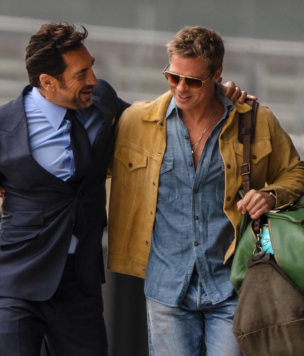 brad pitt style in F1