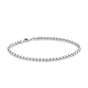 miabella silver box chain