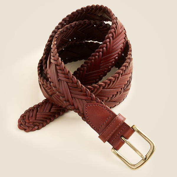 jcrew braided belt