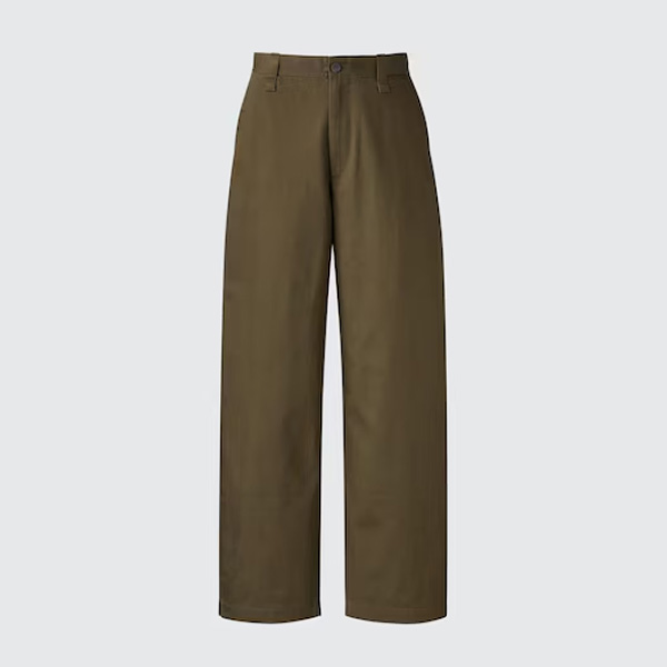 uniqlo wide chinos