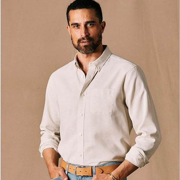 Wills beige linen shirt