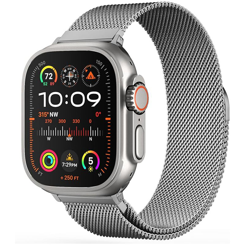 Original Stainless Steel Milanese Loop Compatible with Apple Watch Band