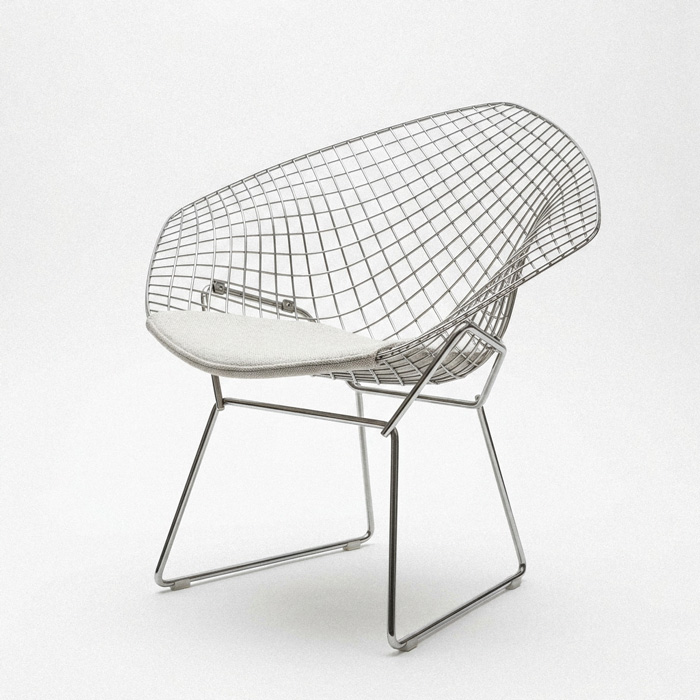 bertoia diamond chair
