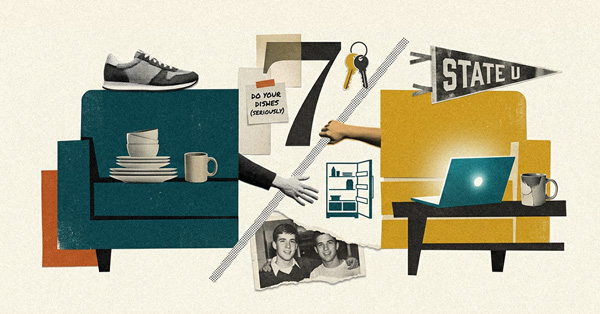 The Seven Rules To Living With Your Old College Roommate