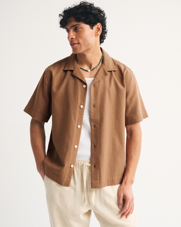 orange shorrt sleeve shirt